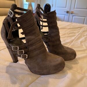 Loeffler Randall high heeled booties